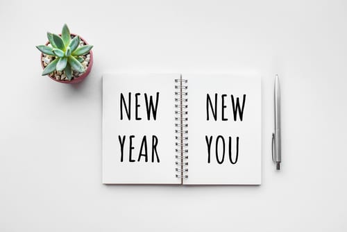 new year new you text on notepad with office accessories-img-blog