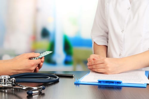 Doctor and Patient Discuss Treatment