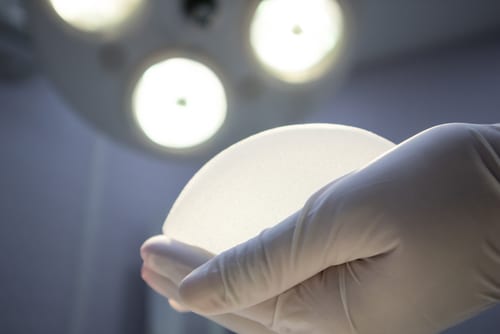 sterile breast silicone on hand with medical light-img-blog