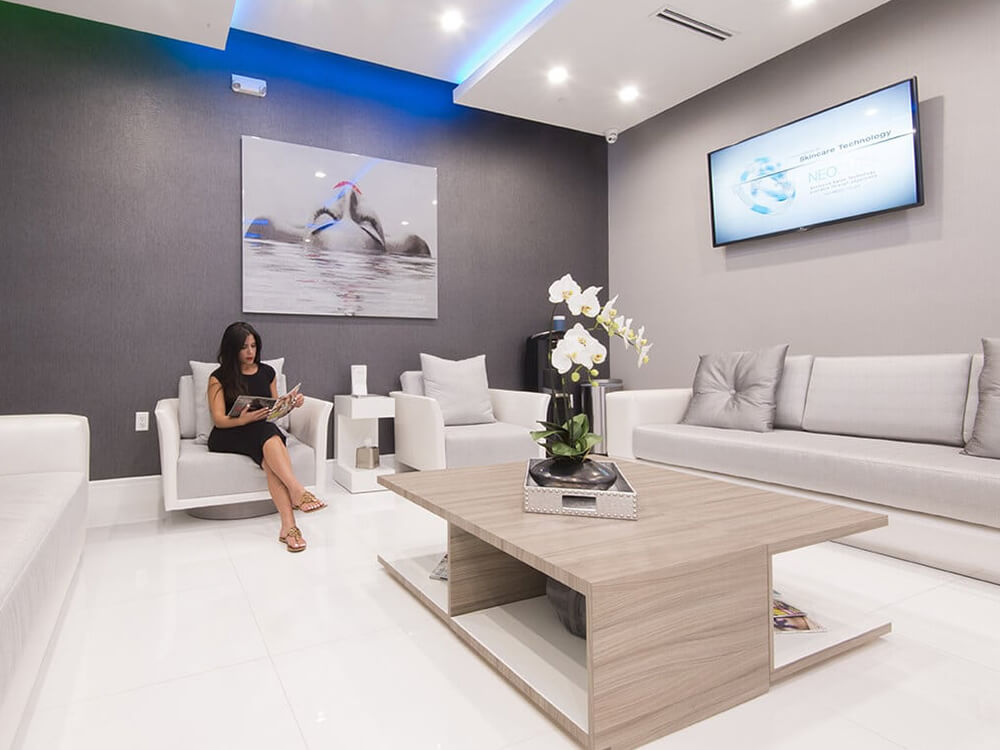 medspa lobby