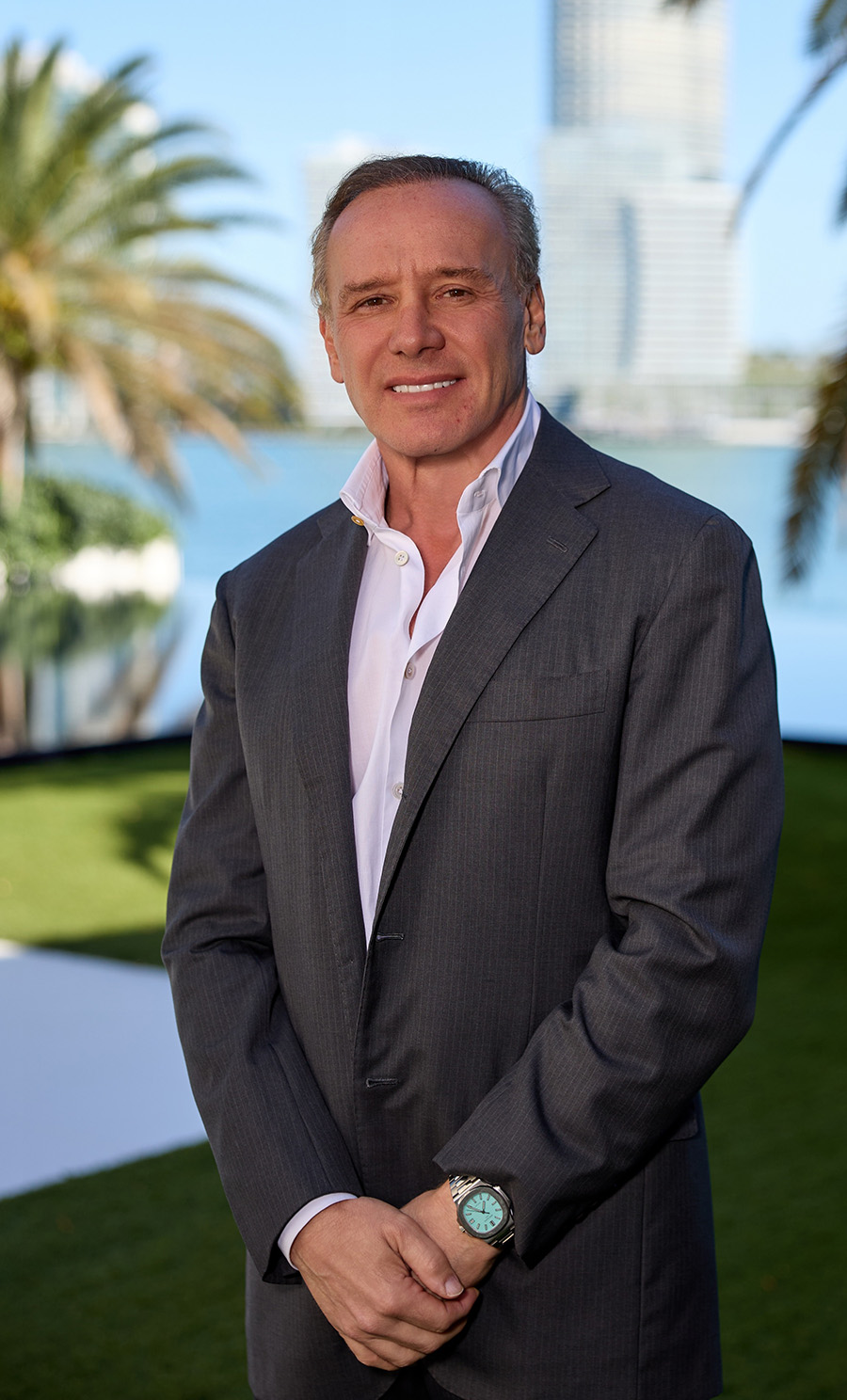 Dr. Hochstein by the bay